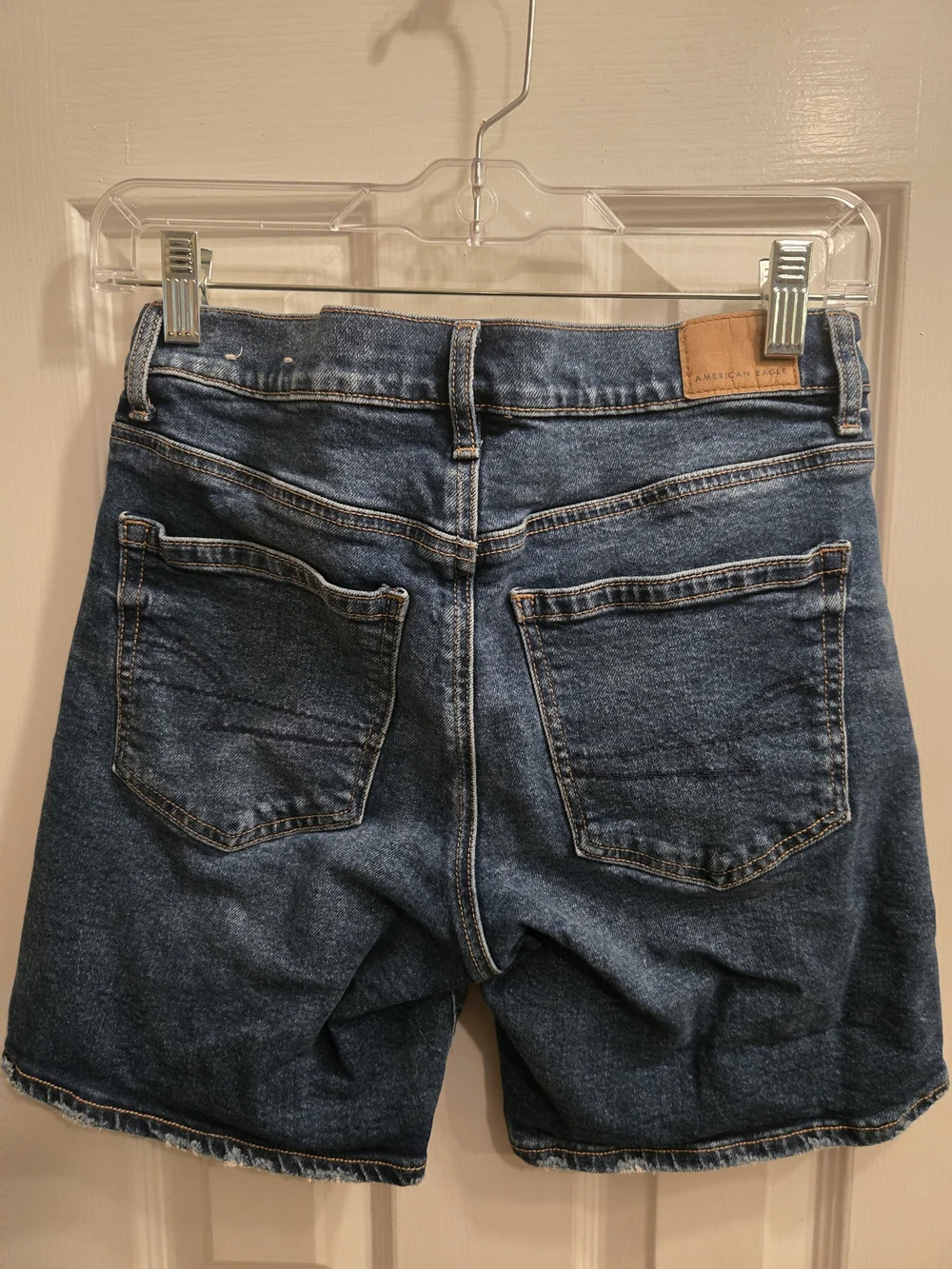 American Eagle Denim Midi Bermuda Shorts Size 00